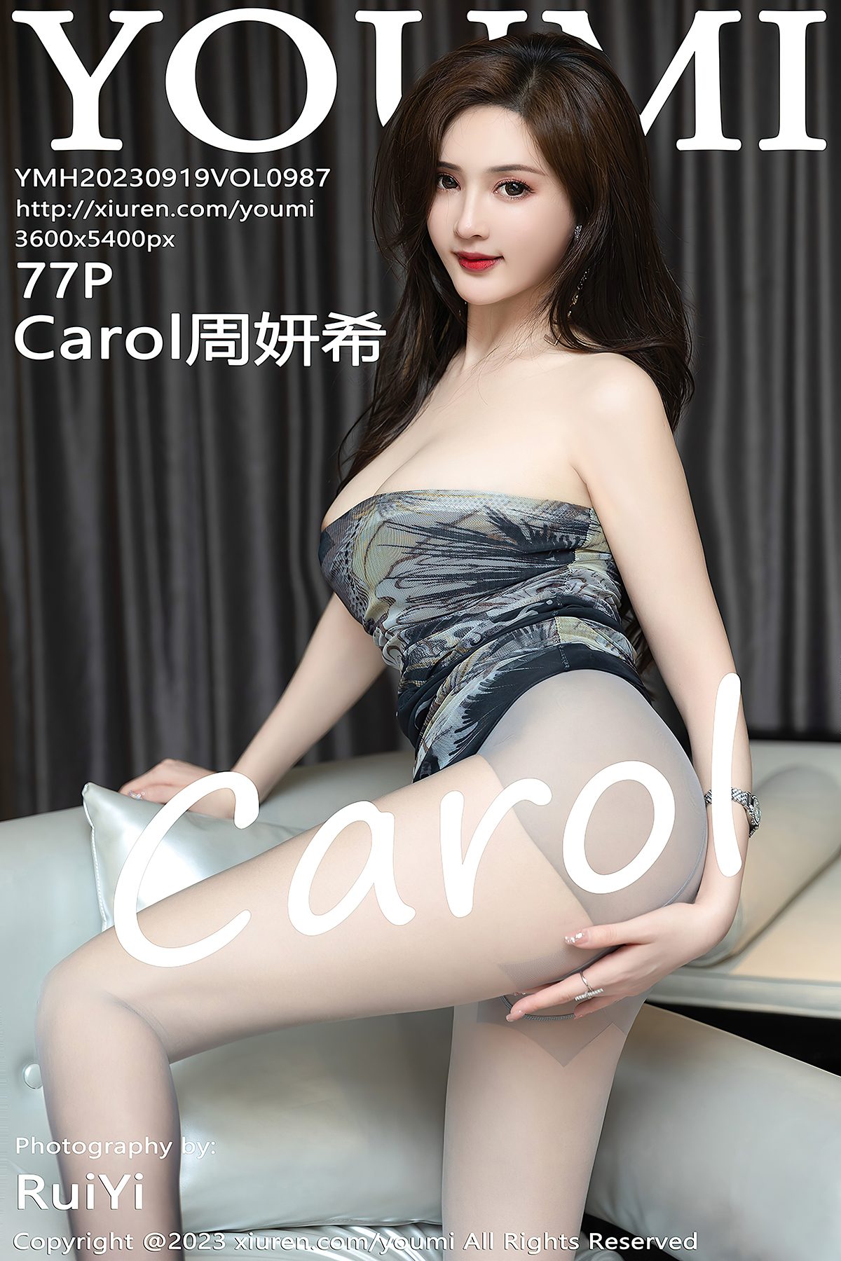 YouMi Vol.987 Carol Zhou Yan Xi