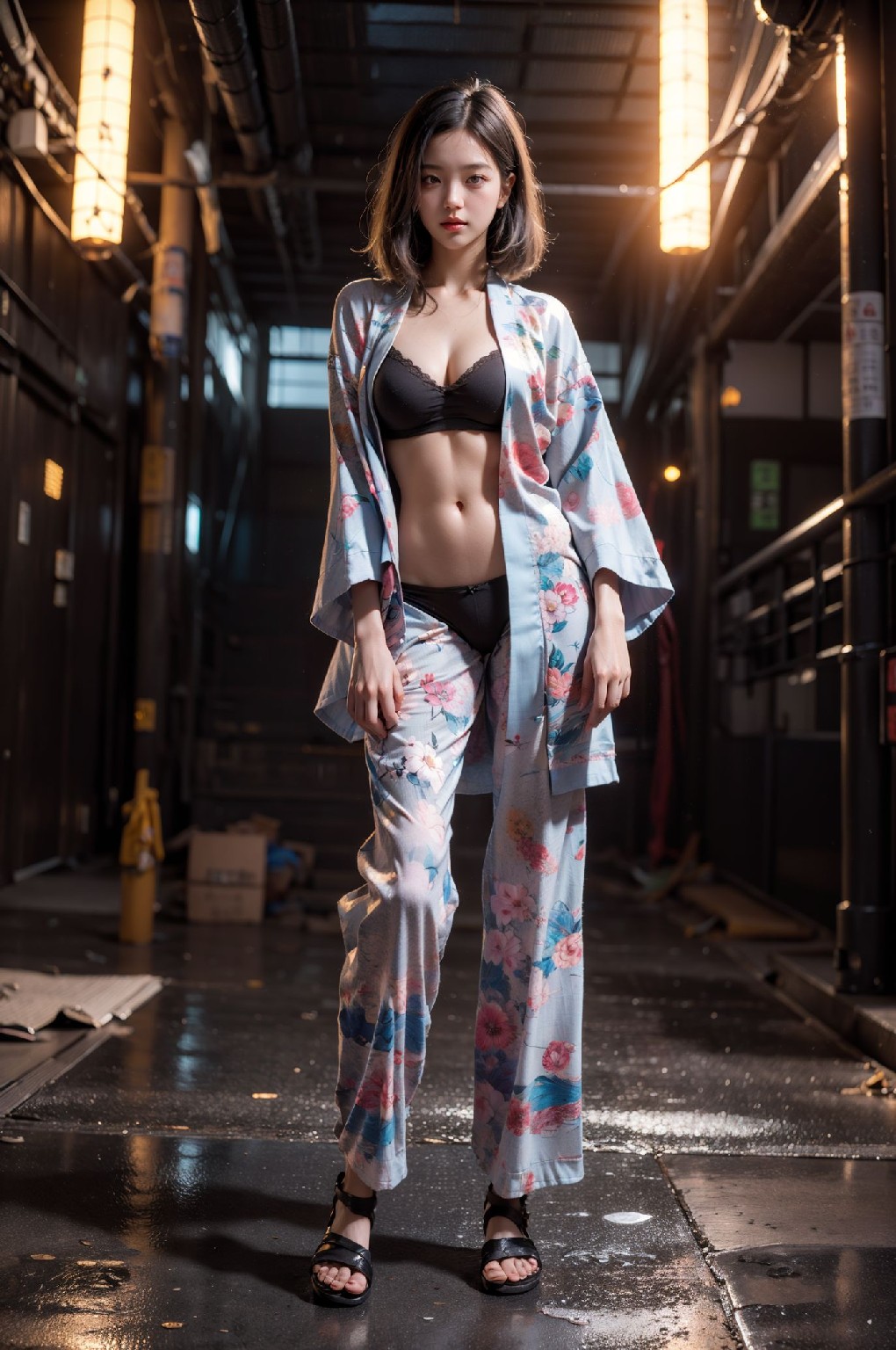 Kimono Girl in Urban Real
 – Larose.VIP