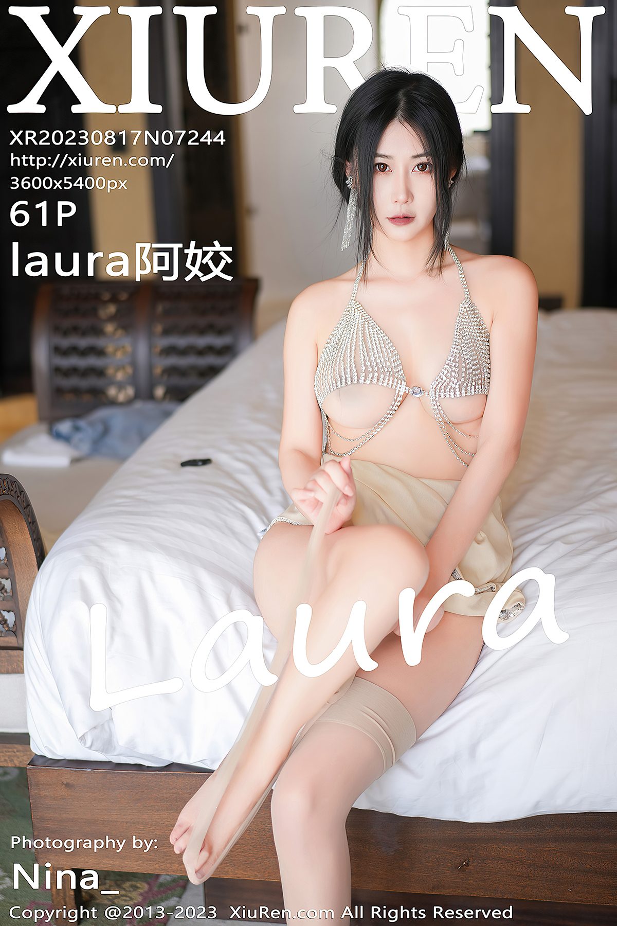 XiuRen No.7244 Laura A Jiao