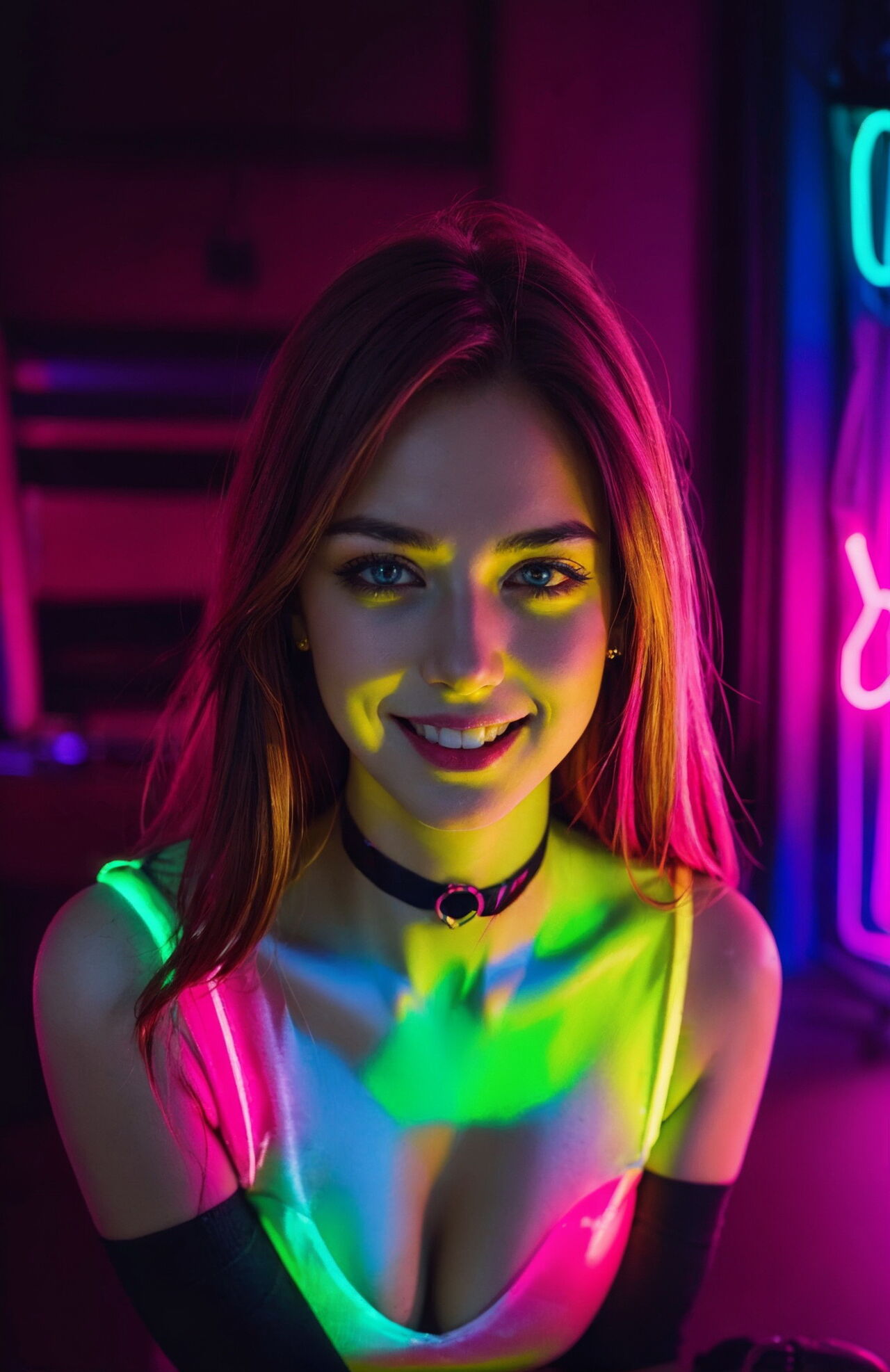 AI Colorful lights (Textless) [AI Generated]
 – Larose.VIP
