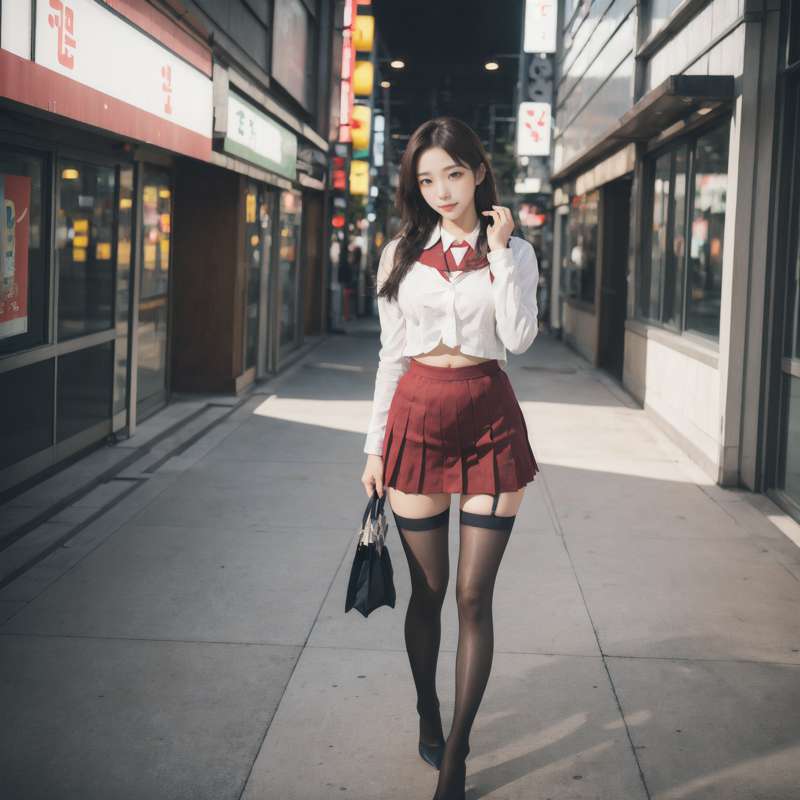 (SFW) serafuku(schoollook) with stockings
 – Larose.VIP