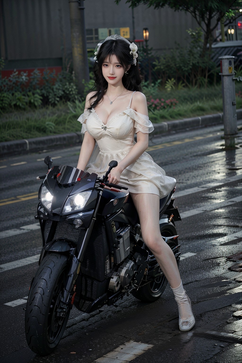 Vol.176 Motorcycle·Wedding Dress (61p)
 – Larose.VIP