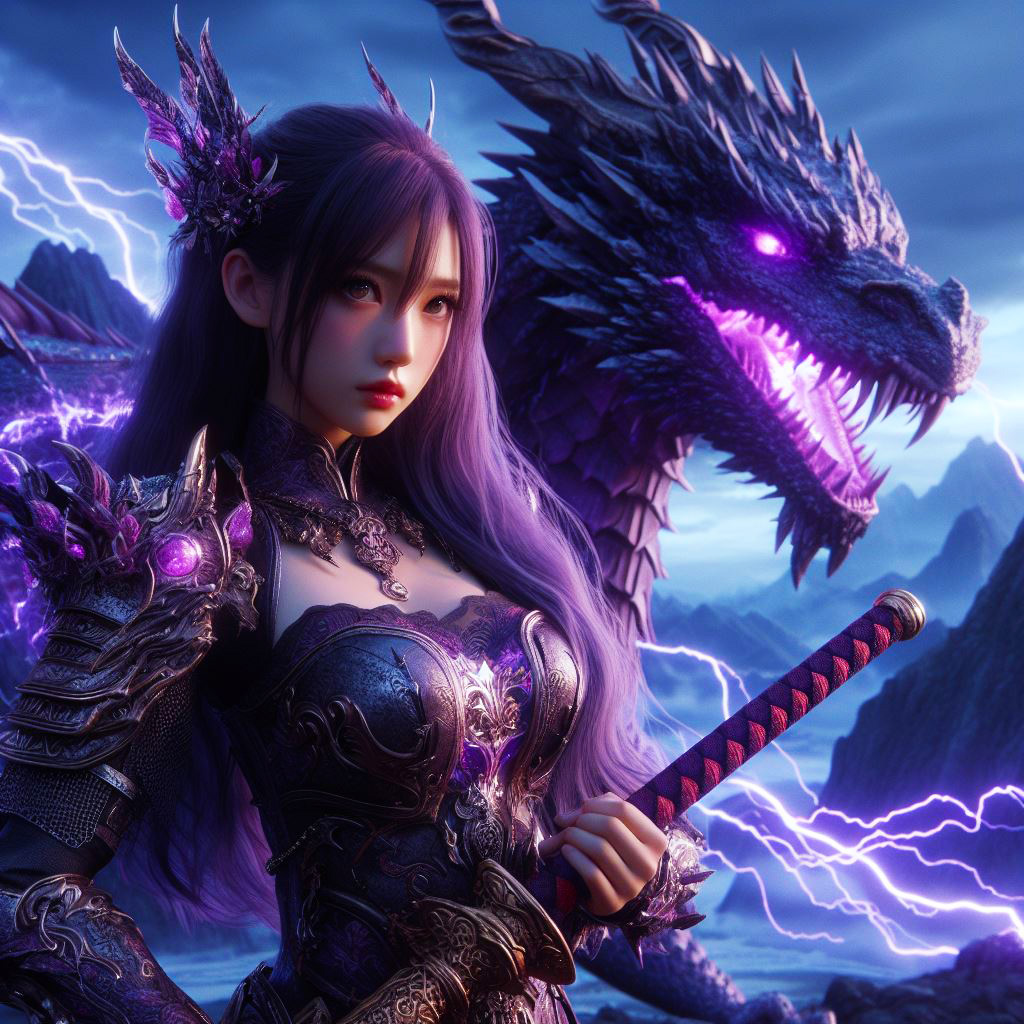 Dragons transform into female warriors
 – Larose.VIP