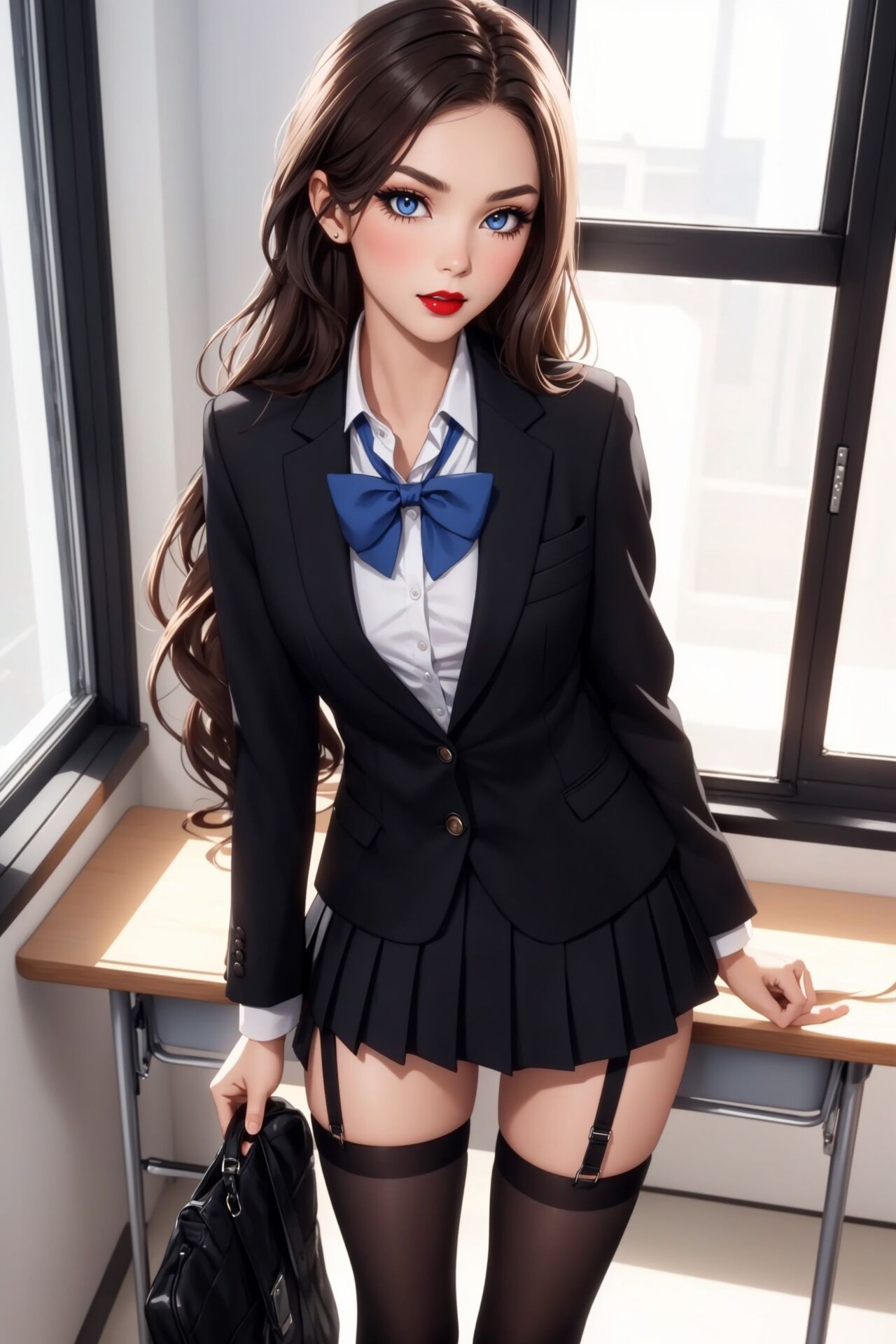 [Uniform-waifus-AI] (AI generated) 4
 – Larose.VIP